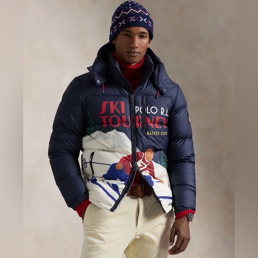 Polo Ralph Lauren –‎ Unisex The Gorham Ski-Print Down Jacket - Picture 3 of 6